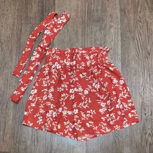 Casual elastic high waisted stripe summer shorts for women with pockets size XS